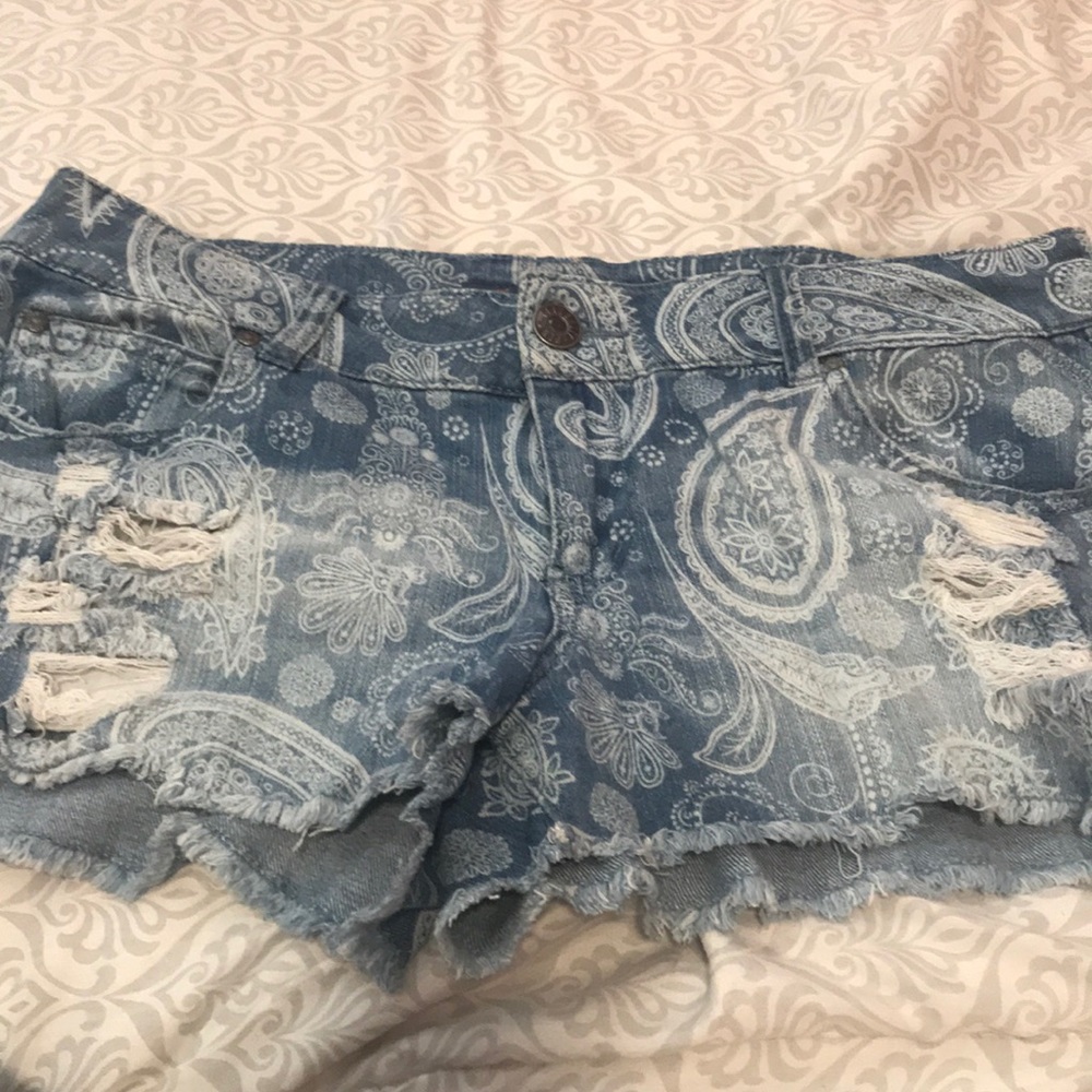 Jean shorts